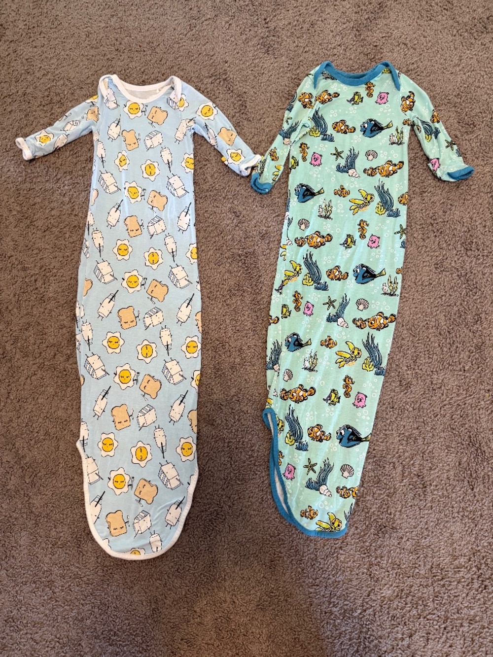 Little Sleepies newborn gowns